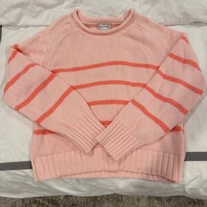 Pink roll neck sweater